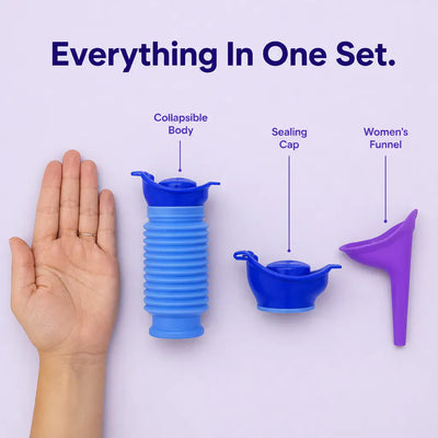 Portable Urinal Bucket for Travel & Camping