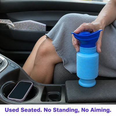Portable Urinal Bucket for Travel & Camping