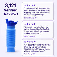 Portable Urinal Bucket for Travel & Camping