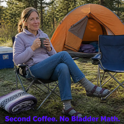 Portable Urinal Bucket for Travel & Camping