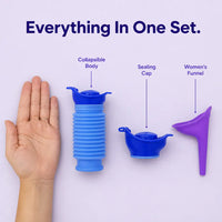 Portable Urinal Bucket for Travel & Camping